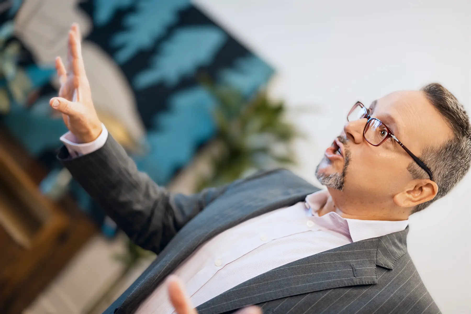 Bryce Hoffman speaking at an event