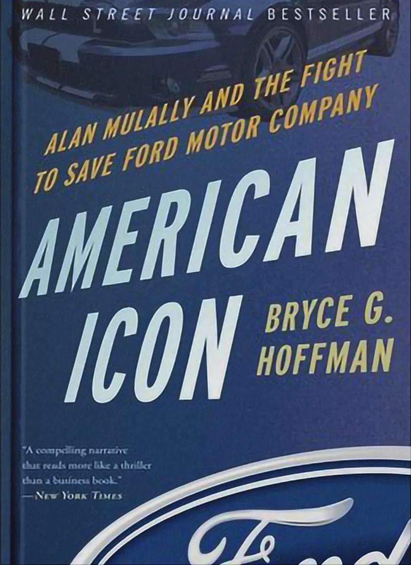 Author Bryce Hoffman's book American Icon - US version