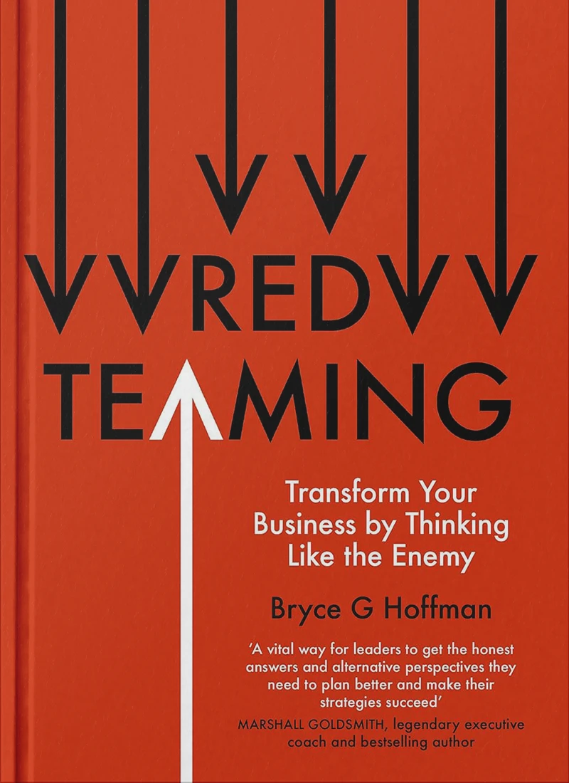 Author Bryce Hoffman's book Red Teaming - UK version