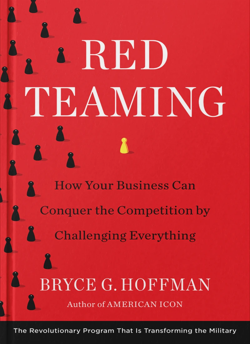 Author Bryce Hoffman's book Red Teaming - US version